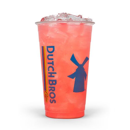 Strawberry Lemonade Dutch Bros menu item